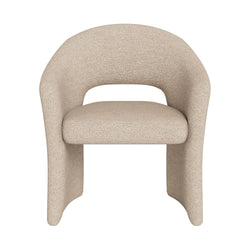 Sedia ONDA - Beige / L: 49,0 cm x P: 47,0 cm x A: 49,0 cm