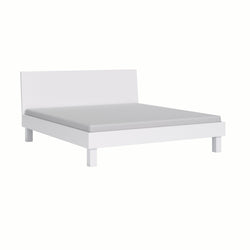 Lit BLANCA - Blanc / L : 160,0 cm x P : 200,0 cm