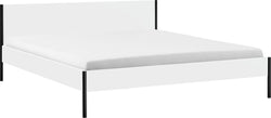MALA Bett - Weiss / B: 160.0 cm x T: 200.0 cm