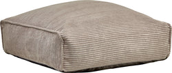 Pouf ROYA - Taupe / L: 70 cm x P: 70 cm x A: 20 cm