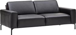 Canapé NIO 2,5 places « Le Golf » - Noir / L : 199 cm x P : 94 cm x H : 79 cm