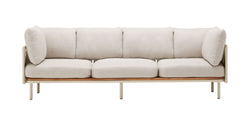 Divano lounge NIHOA - sabbia / L: 247,0 cm x P: 85,5 cm x A: 87,0 cm
