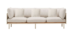 Divano lounge NIHOA - sabbia / L: 247,0 cm x P: 85,5 x A: 87,0 cm