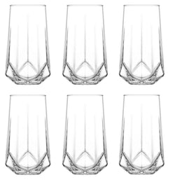Ensemble de verres à eau LAV - Transparent / H : 14,5 cm