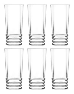 Ensemble de verres à eau LAV - Transparent / H : 14,3 cm