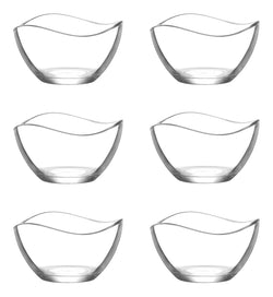 LAV Schüssel-Set 6.7 cl - Transparent / H: 4.2 cm