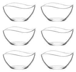 LAV Schüssel-Set 21.4 cl - Transparent / H: 5.45 cm