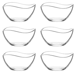 LAV Schüssel-Set 31.1 cl - Transparent / H: 6 cm