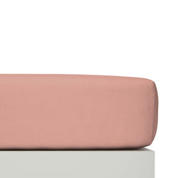 Lenzuolo con angoli BLOSSOM 180x200 cm - Rosa / L: 200,0 cm x A: 30,0 cm x L: 180,0 cm