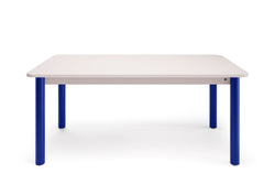 Table Tom Tailor COLOR - Taupe clair / L : 180 cm x P : 100 cm x H : 76 cm