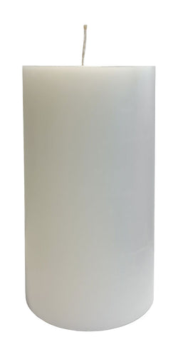 BLOCK Zylinderkerze - Weiss / H: 30 cm x D: 15 cm
