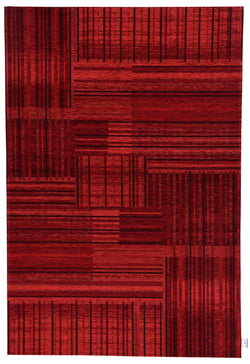 Tom Tailor LIVING Teppich - Rot / B: 80.0 cm x T: 150.0 cm