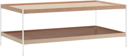 MALA Salontisch - Weiss / B: 110.0 cm x T: 60.0 cm x H: 42.0 cm