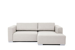 Tom Tailor HEAVEN STYLE Ecksofa S rechts - Washed-Linen / B. 242 cm x T: 162 cm x H: 85 cm