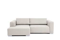 Tom Tailor HEAVEN STYLE Eckbettsofa S links - Washed-Linen / B. 242 cm x T: 162 cm x H: 85 cm