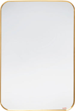 OTEMMA Spiegel - Messingfarbig / B: 80 cm T: 2.50 cm x H: 120 cm