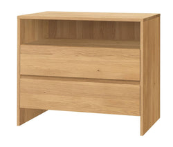 HASENA INA Kommode - Hellbraun / B: 90 cm x T: 40 cm x H: 75 cm