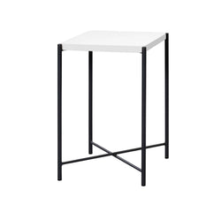 HASENA TINO Nachttisch - Weiss / B: 35 cm x T: 35 cm x H: 52 cm