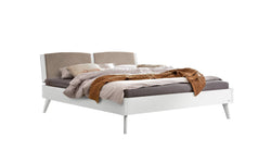 Lit HASENA LOUNGE - Blanc / L : 140,0 cm x P : 200,0 cm