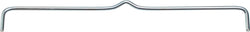 Staffa per ripiani WASA - Colore argento / P: 40,0 cm x A: 0,4 cm