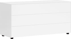 Buffet LUX - Blanc / L: 120.0 cm x P: 46.0 cm x H: 56.0 cm