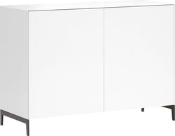 Buffet LUX - Blanc / L: 120.0 cm x P: 46.0 cm x H: 86.5 cm