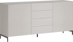 Buffet LUX - Taupe / L : 180,0 cm x P : 46,0 cm x H : 86,5 cm