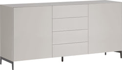 Buffet LUX - Taupe / L: 180.0 cm x P: 46.0 cm x H: 86.5 cm