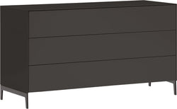 LUX Kommode - Anthrazit / B: 120.0 cm x T: 46.0 cm x H: 68.0 cm
