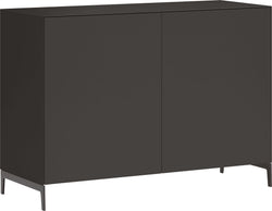 Buffet LUX - anthracite / L: 120.0 cm x P: 46.0 cm x H: 86.5 cm