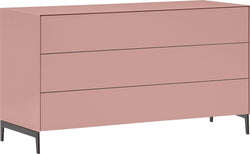 LUX Commode - Rose / L: 120.0 cm x P: 46.0 cm x H: 68.0 cm
