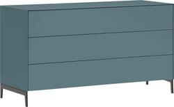 LUX Commode - Bleu moyen / L: 120.0 cm x P: 46.0 cm x H: 68.0 cm