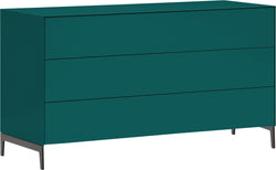 LUX Kommode - Petrol / B: 120.0 cm x T: 46.0 cm x H: 68.0 cm
