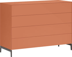 LUX Commode - Terre / L: 120.0 cm x P: 46.0 cm x H: 86.5 cm