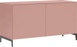 Buffet LUX - Rose / L: 120.0 cm x P: 46.0 cm x H: 68.0 cm