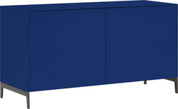 Buffet LUX - Bleu / L: 120.0 cm x P: 46.0 cm x H: 68.0 cm
