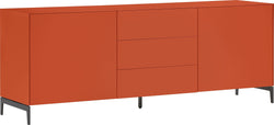 LUX Lowboard - Orange / B: 180.0 cm x T: 46.0 cm x H: 68.0 cm