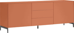 LUX Lowboard - Terra / B: 180.0 cm x T: 46.0 cm x H: 68.0 cm