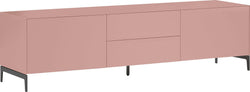 LUX Buffet bas - Rosa / L: 180.0 cm x P: 46.0 cm x H: 49.5 cm