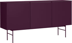 TILL Sideboard - Aubergine / B: 168.0 cm x T: 41.0 cm x H: 88.8 cm