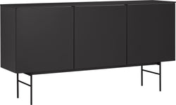 Credenza TILL - Grigio nerastro / L: 168.0 cm x P: 41.0 cm x A: 88.8 cm