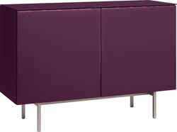 Credenza TILL - Melanzana / L: 112.0 cm x P: 41.0 cm x A: 78.3 cm