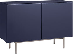 Buffet TILL - Bleu nuit / L: 112.0 cm x P: 41.0 cm x H: 78.3 cm