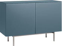 TILL Sideboard - Dunkelblau / B: 112.0 cm x T: 41.0 cm x H: 78.3 cm