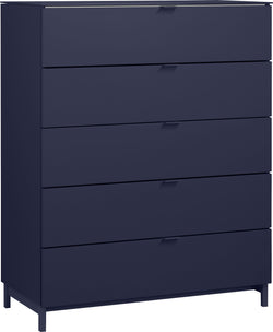 TILL Kommode - Nachtblau / B: 84.0 cm x T: 41.0 cm x H: 106.0 cm