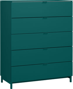 TILL Kommode - Petrol / B: 84.0 cm x T: 41.0 cm x H: 106.0 cm