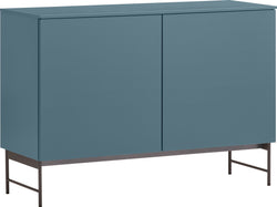 TILL Sideboard - Dunkelblau / B: 112.0 cm x T: 41.0 cm x H: 78.3 cm