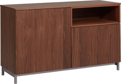 TILL Sideboard - Nussbaum / B: 112.0 cm x T: 41.0 cm x H: 67.0 cm