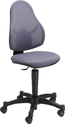 Chaise de bureau pour enfant KENT - Gris / L : 44,0 cm x P : 36,0 cm x H : 88,0 cm