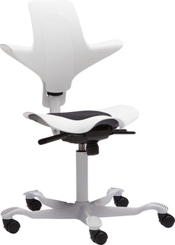 HAG CAPISCO PULS Bürostuhl - Weiss / B: 73.0 cm x T: 73.0 cm x H: 85.5 cm